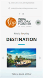 Mobile Screenshot of indiaholidayplanner.com